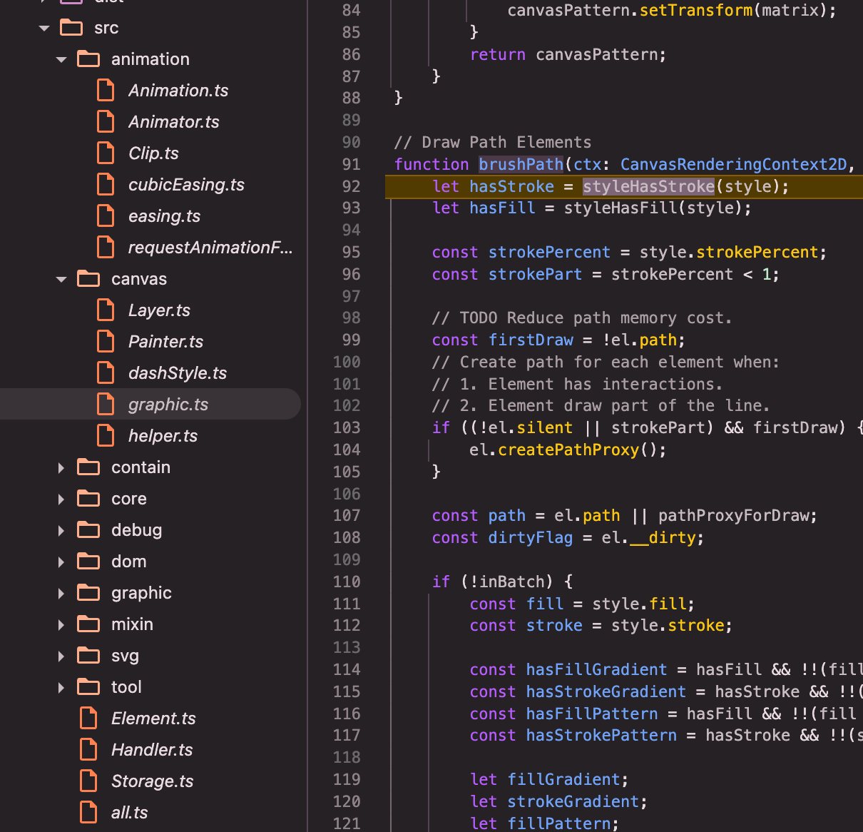 buildPath call