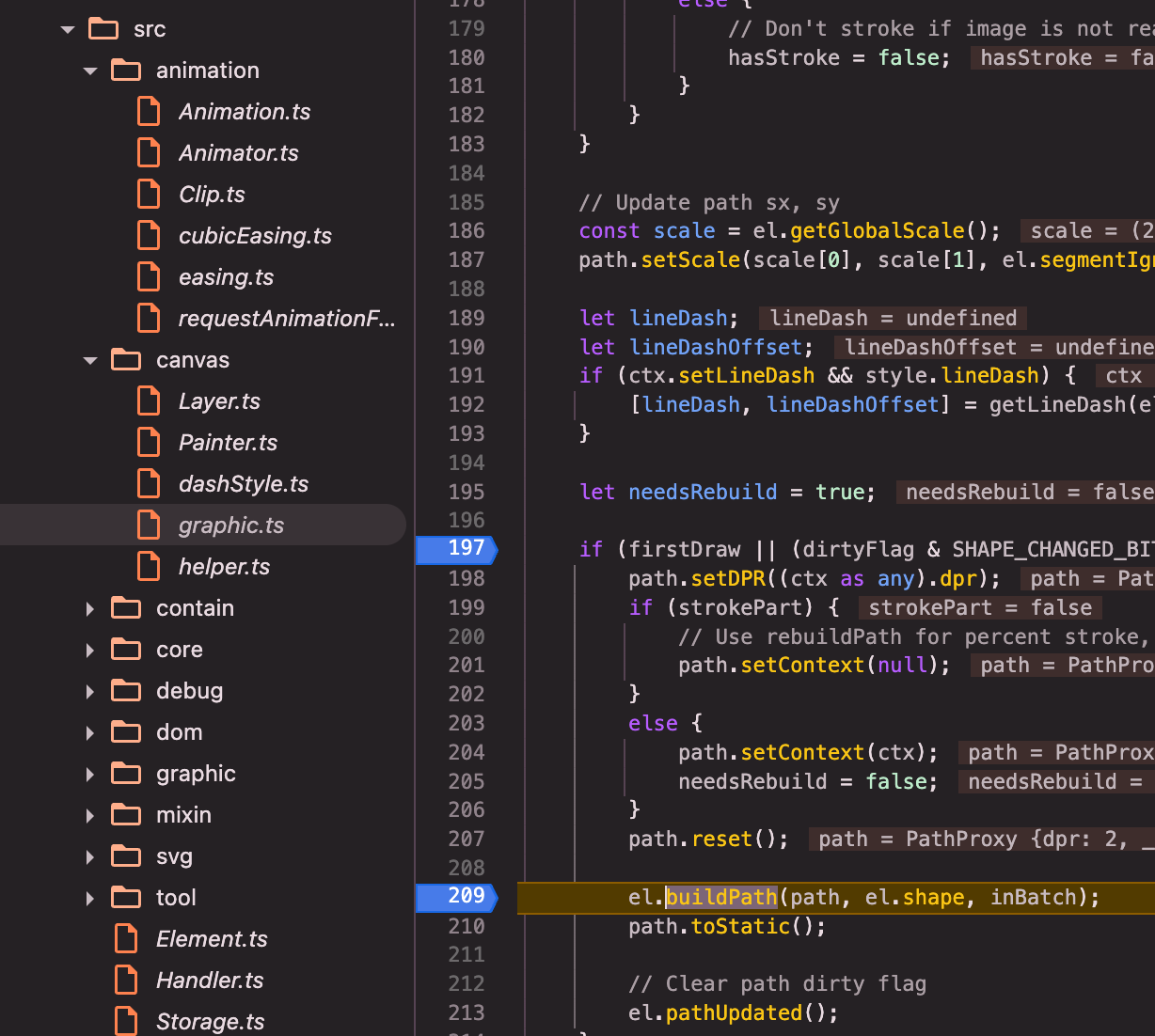 buildPath detail