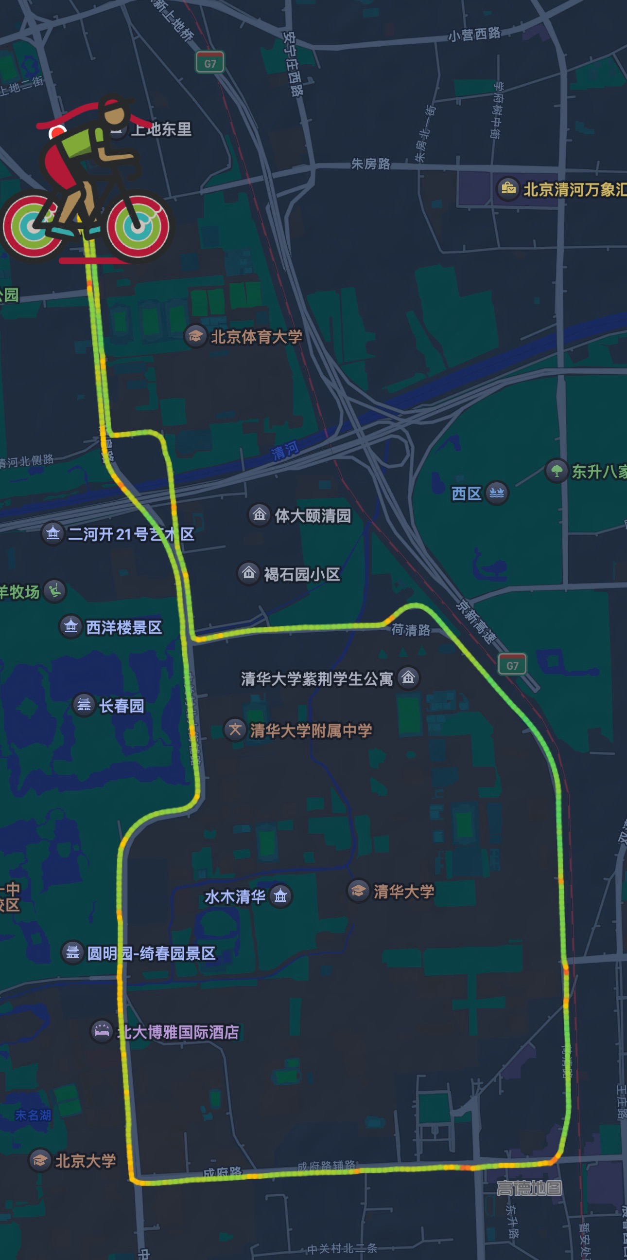 北京夜骑